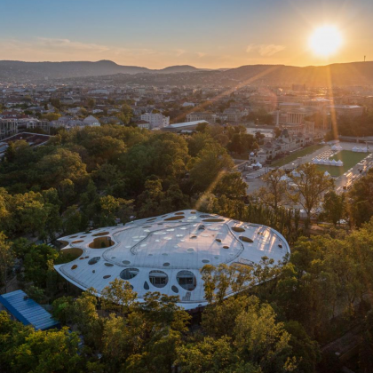 Sou Fujimoto: Casa de la Música en Hungría