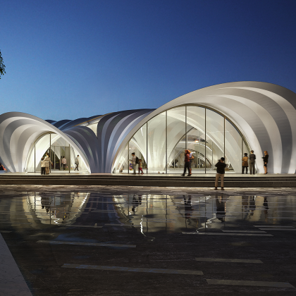 ZHA: Comienza la construcción