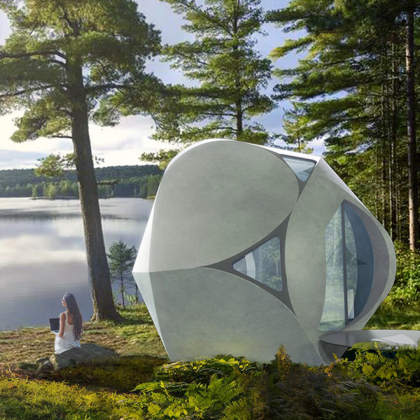 SPHERE House: una casa que se construye en solo 24 horas