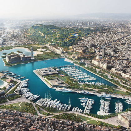 Reconvertir el puerto de Barcelona en un gran parque