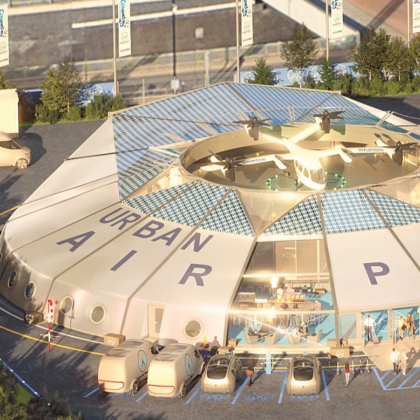 El primer aeropuerto del mundo para autos voladores