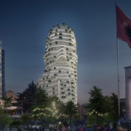 MVRDV: Edificio Skanderbeg