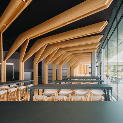 UNStudio:  edificio Echo generador de energía para la TU Delft