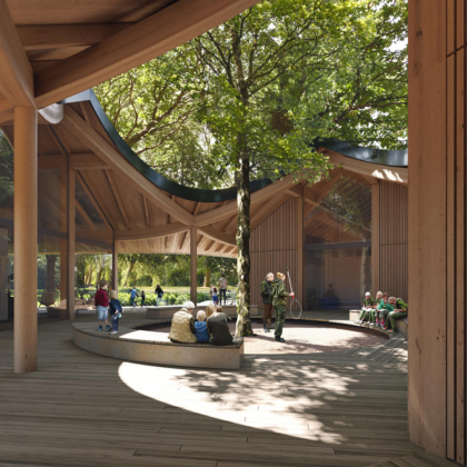 Powerhouse Company y DELVA: centro de visitantes para el Koekamp