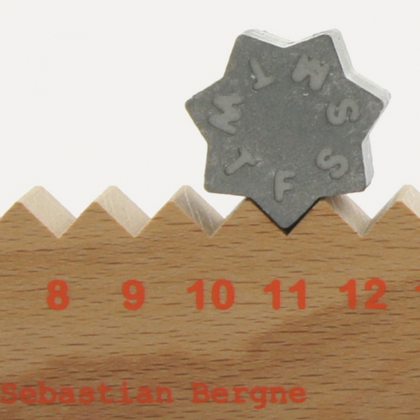 Sebastián Bergne: Un diseño poco convencional para un calendario