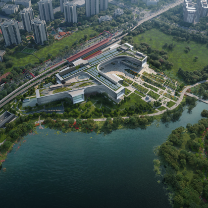 Zaha Hadid Architects (ZHA): Centro de Ciencias de Singapur