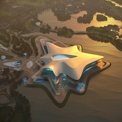 Zaha Hadid Architects (ZHA): Chengdu Science Fiction Museum