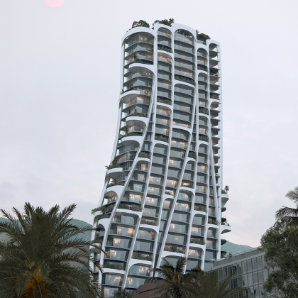 El primer edificio de MAD Architects en sudamérica