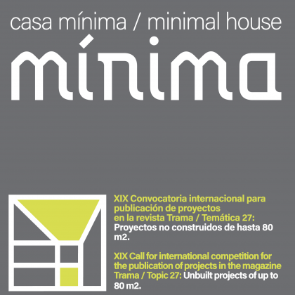 Casa Mínima: convocatoria Trama XXVII
