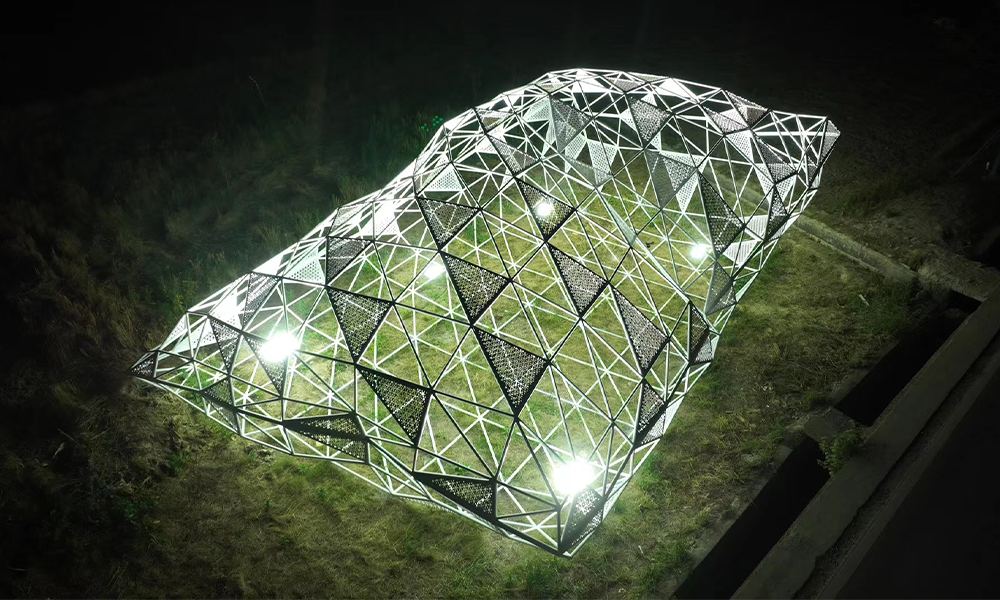 Sun Dayong’s "Dream" landscape installation/Photo@Xia Zhi /Penda china