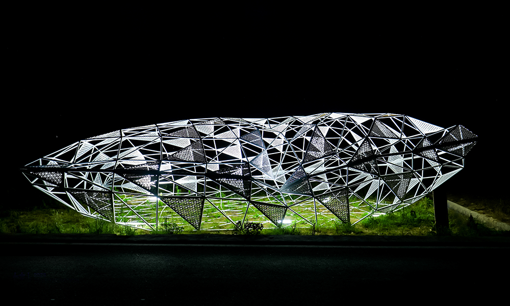 Sun Dayong’s "Dream" landscape installation/Photo@Xia Zhi /Penda china