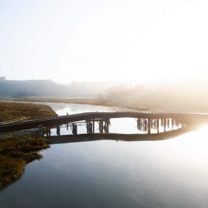 Rómulo Neto Arquitetos: PASO PEATONAL Y CICLISMO SOBRE EL PUENTE DE FAREJA – RECALIFICACIÓN DEL ANTIGUO PUENTE DE FAREJA