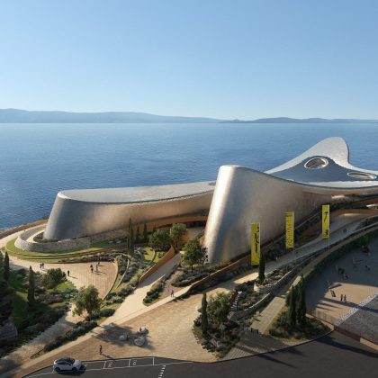 Zaha Hadid Architects: Comienza la construcción del Centro de Cultura Mediterránea.