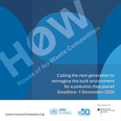 Concurso La Casa del No Desperdicio. The House of No Waste Competition (HØW).