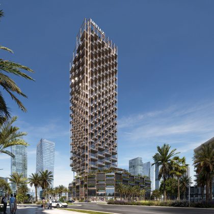 Zaha Hadid Architects: Torre Symphony en Dubái, Emiratos Árabes Unidos