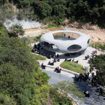 HCCH Studio: El Donut de Hormigón, refugio de paisajes en la montaña