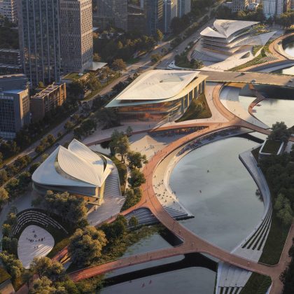 ZHA diseñará el Distrito Cultural de la Bahía de Qiantang