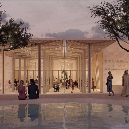 Níall McLaughlin Architects: Proyecto Ganador Concurso Internacional de Diseño del Museo del Bautismo de Jesús en Betania