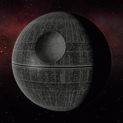 Únete al lado oscuro de la arquitectura:  Estrella de la muerte